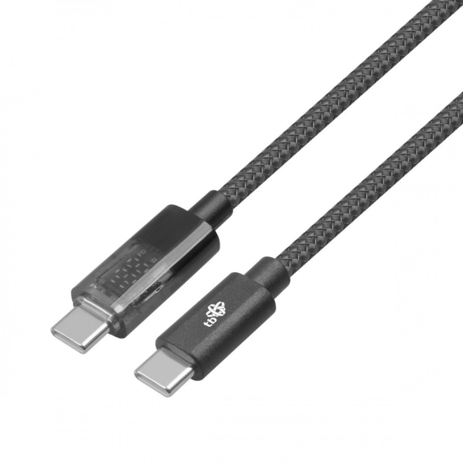 USB-C til USB-C kabel med LED indikator for opladningskraft (1 m, 100 W)