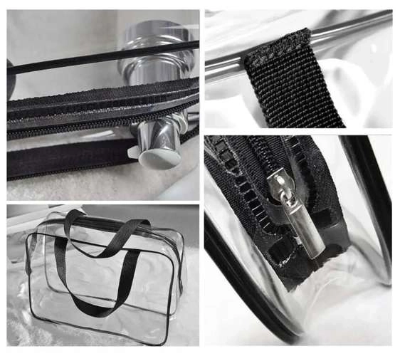Transparent toiletartikeltaske 3-i-1 Soulima 21448