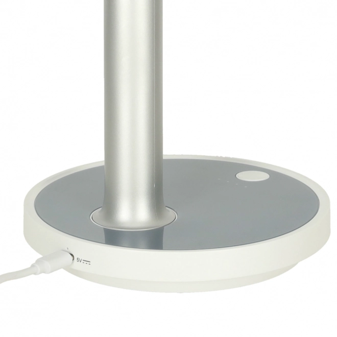 Hvid trådløs bordventilator 30cm