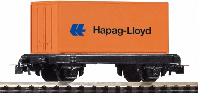 Piko myTrain platformvogn med container DB