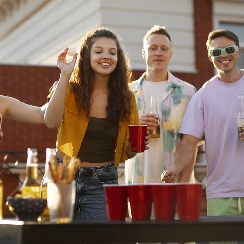 Beer Pong spil- 50 kopper Ruhhy 21232