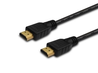 HDMI Kabel (M) 20 m, sort, gyldne stik, højhastighed v1.4, ethernet/3D, CL-75