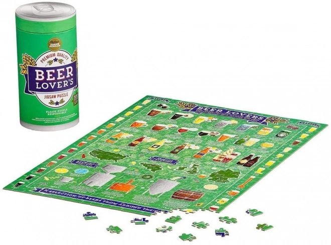 Ridley's Games Puslespil for ølentusiaster, 500 brikker