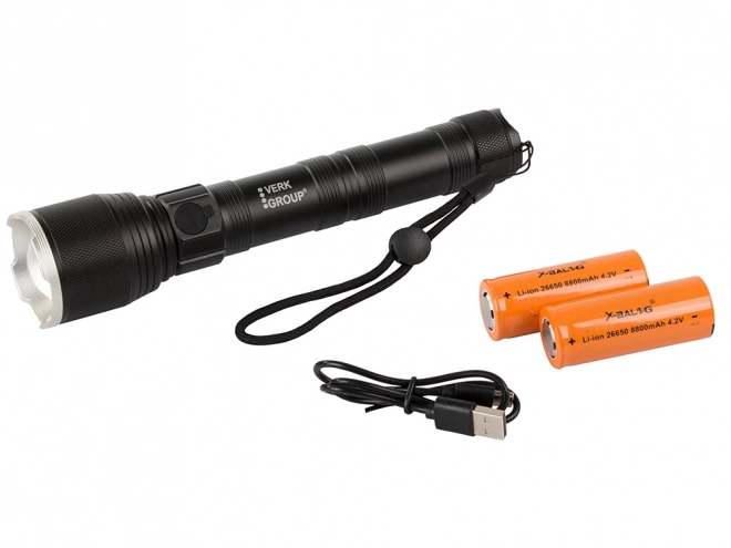Bailong militær taktisk lommelygte med Cree LED XHP160