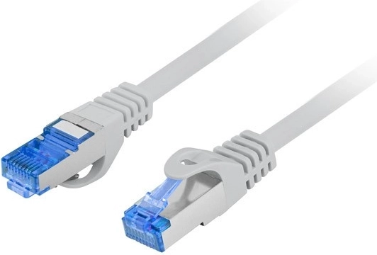 Patchkabel Cat 6A S/FTP, LSZH, 0,25 m, grå