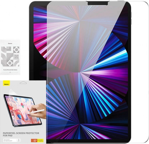Baseus Paperfeel skærmbeskytter til iPad Pro 12,9″ (2018–2022) – Klar