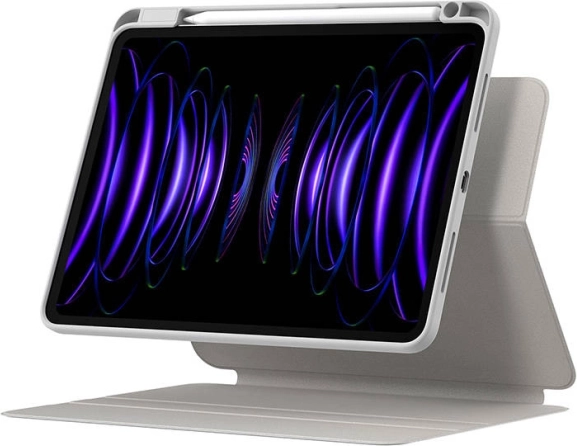 BASEUS minimalistisk magnetisk etui til iPad Pro 11'' / iPad Air 4/5 10,9'' (lysegrå)
