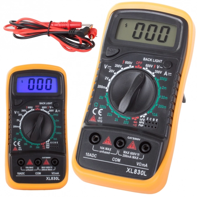 Digital multimeter til måling af spænding og strøm
