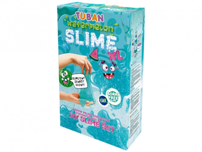 Kreativt stort sæt Slime XL Vandmelon