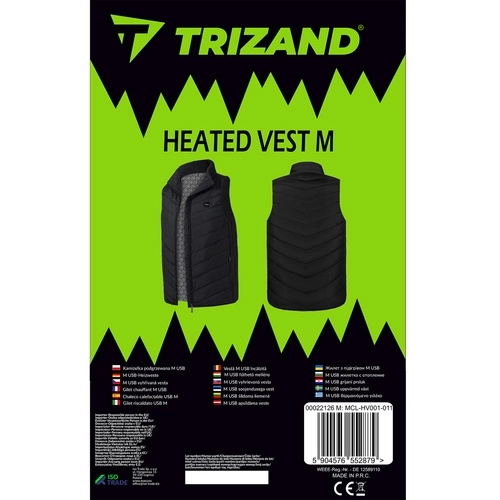 M USB opvarmet vest Trizand 22126
