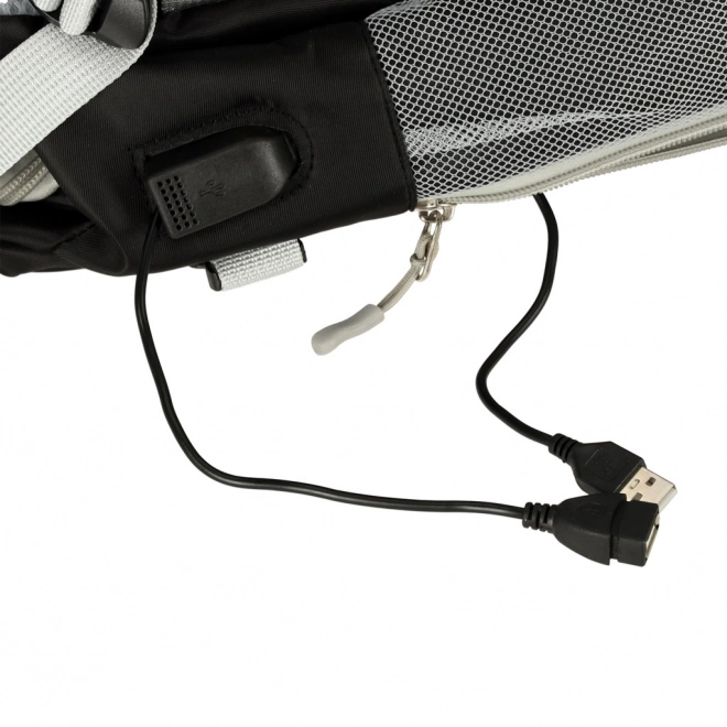 Vandtæt rejserygsæk med USB-port til fly