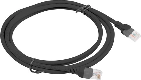 Netværkskabel patchkabel Cat 5e UTP 2 m sort