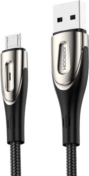 Hurtigopladningskabel Micro USB 1,2 m sort Joyroom