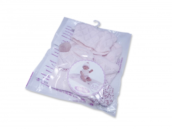 Llorens M26-294 tøj til dukken baby NEW BORN størrelse 26 cm