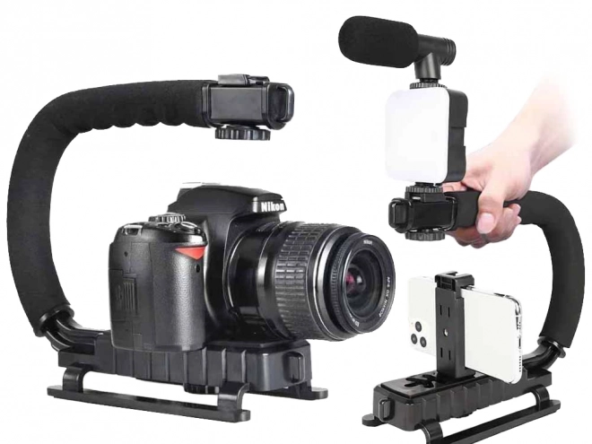 Ergonomisk C-formet greb