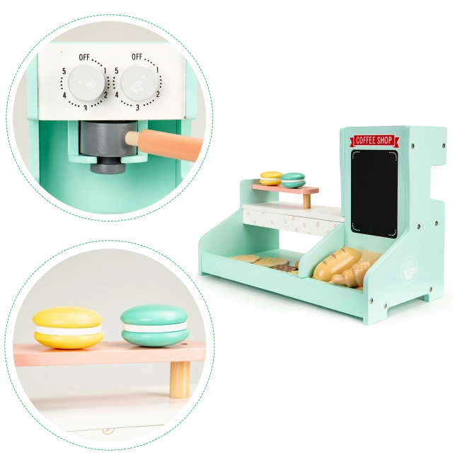 Træ kaffebar for børn ECO TOYS