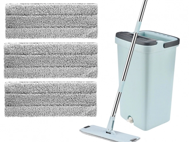 Mop med to-kammer spand til gulv