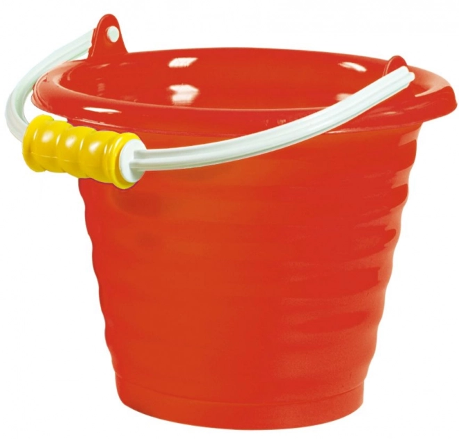 Androni Spand med bølgemønster diameter 20 cm – Rød