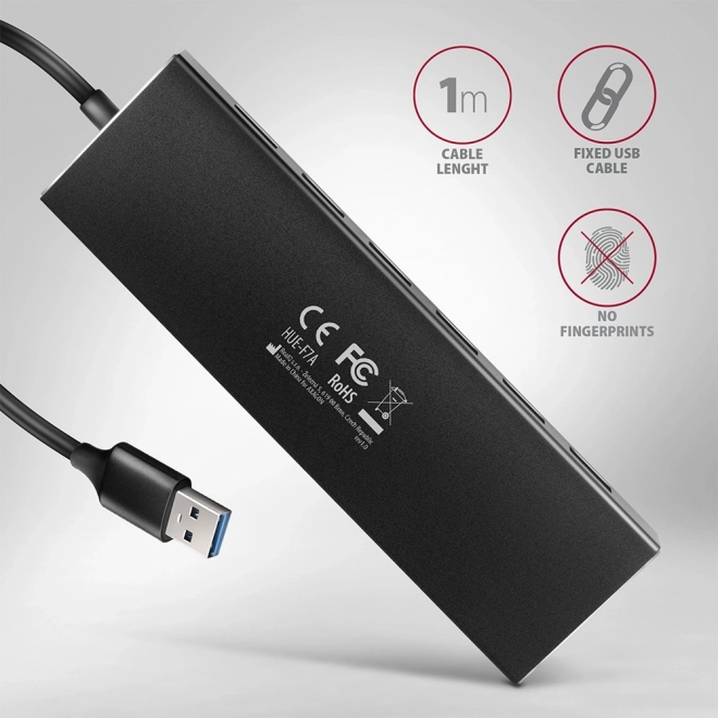 USB Hub 7-Port AXAGON HUE-F7A
