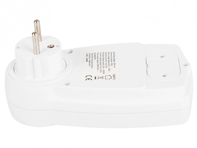 Wattmeter med LED-belysning