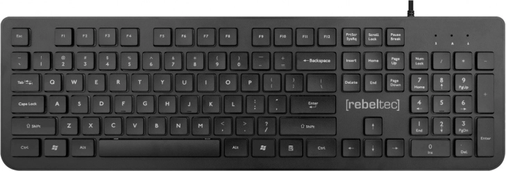 Fuldstørrelses USB-tastatur Spiro