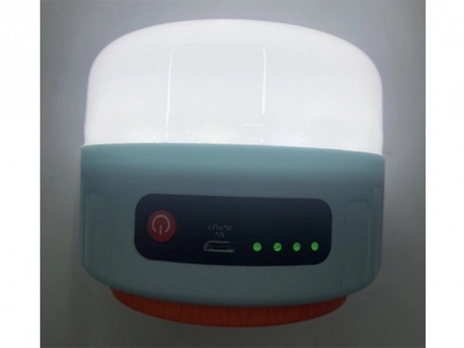 Sollys USB-campinglampe med fjernbetjening
