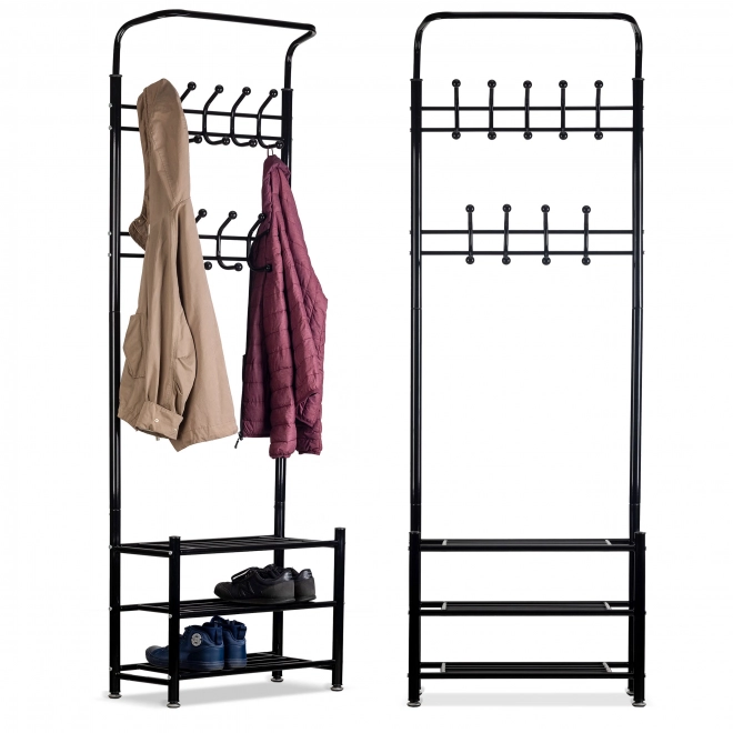 Tøjstativ + skab, hylde, skohylder ModernHome