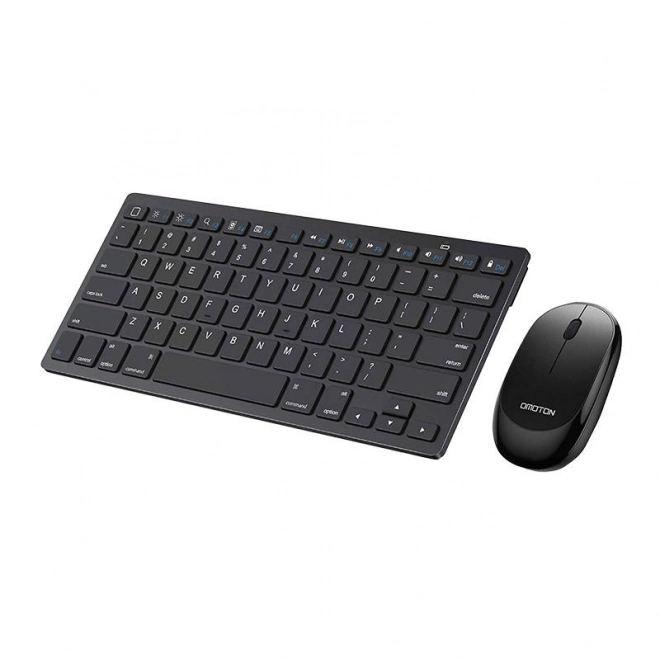 Omoton kombineret mus og tastatur (sort)