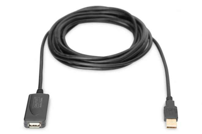 Aktiv USB 2.0 forlængerkabel 5m