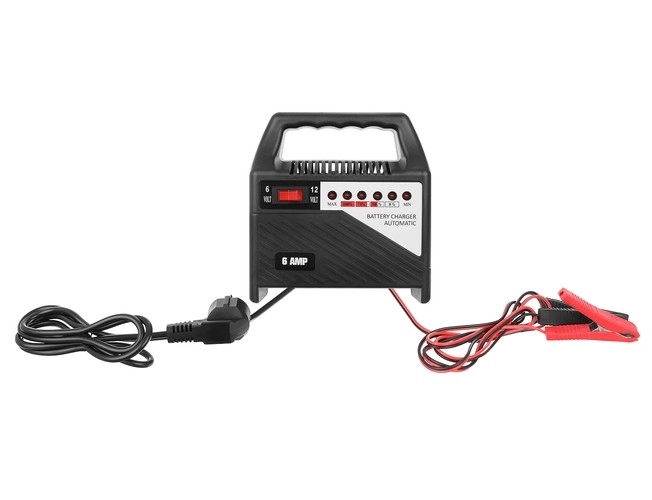 Batterioplader 12V 6A