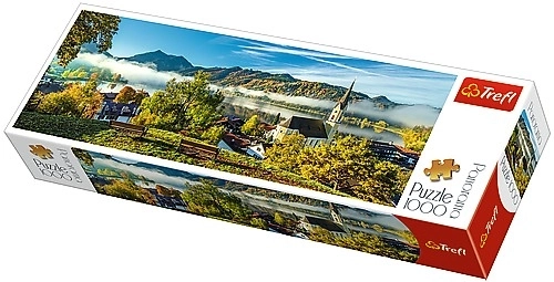 Panoramapuslespil Søen Schliersee 1000 stk