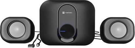 Højttalere Natec PUG 11W RMS 2.1 sort