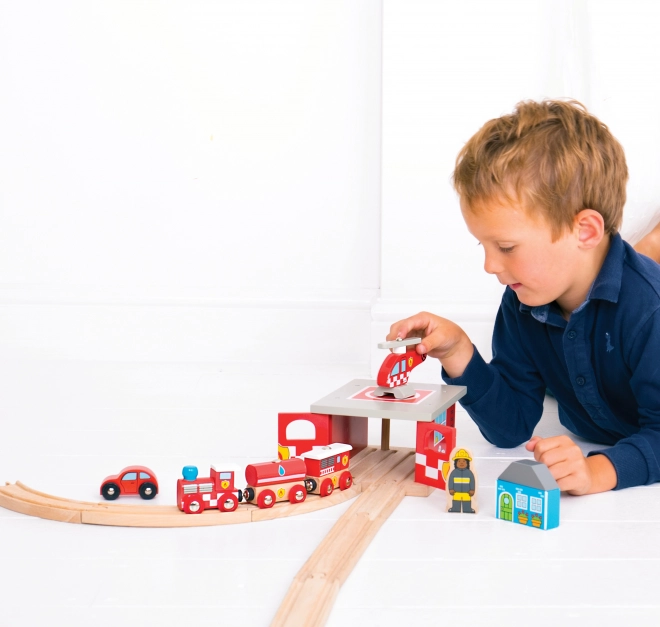 Bigjigs Rail Brandstation