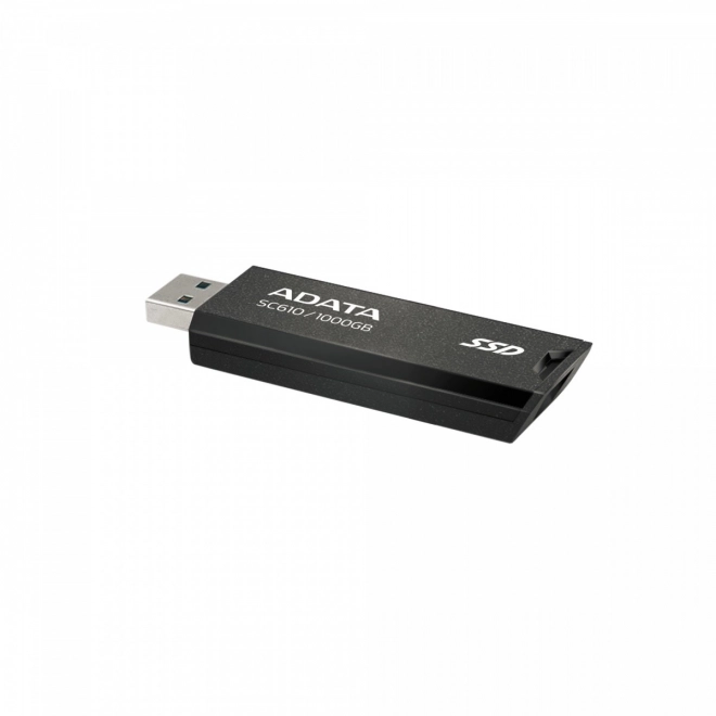 Ekstern SSD disk ADATA SC610 1000GB USB3.2 Gen2 sort