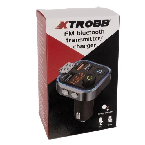 Bluetooth FM Transmitter/Oplader Xtrobb 22355
