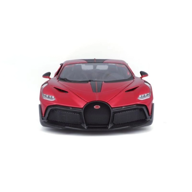 Bburago model Bugatti Divo rød 1:18