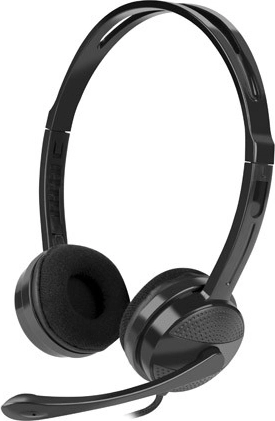 NATEC Canary headset – sort