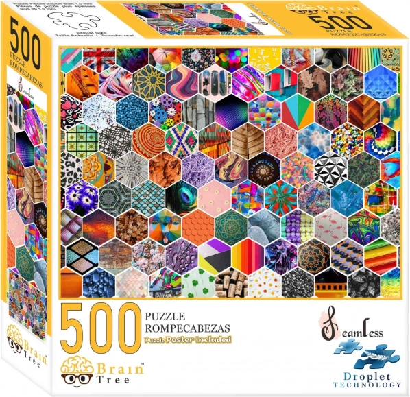 Billedpuslespil 500 brikker Brain Tree