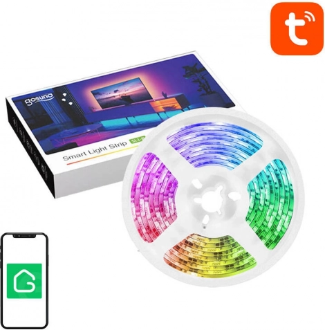 Smart WiFi RGB LED-lysstribe
