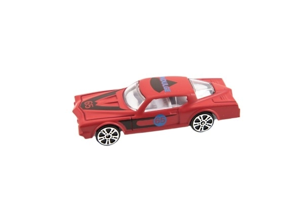 Metal racerbil 6 cm i æske
