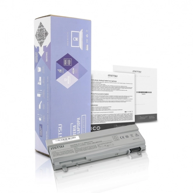 Batteri til Dell Latitude E6400 6600 mAh (73 Wh)