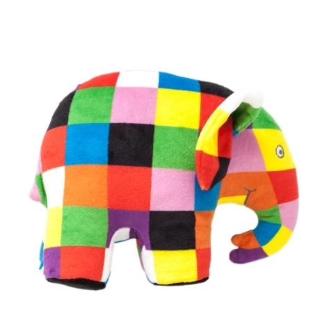 Regnbue Plysbamse Elefanten Elmer