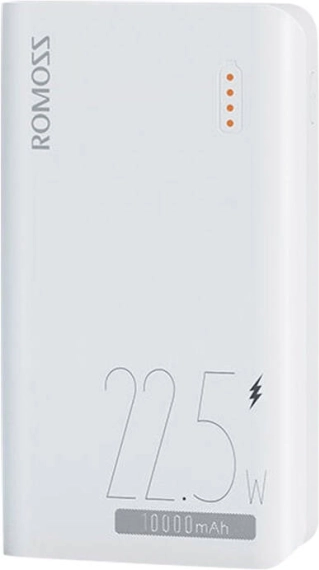 Powerbank ROMOSS Sense4SF 10000 mAh, 22,5 W (hvid)