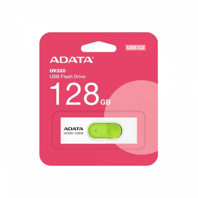 Flashdisk UV320 128GB USB3.2 hvid og grøn