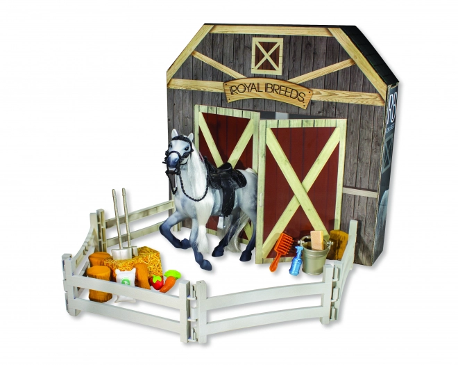 Royal Breeds Hest med tilbehør 17 cm