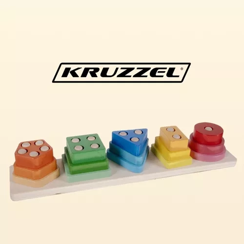 Kruzzel træsorteringspuslespil 22492