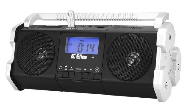 Radio Maja sort-sølv