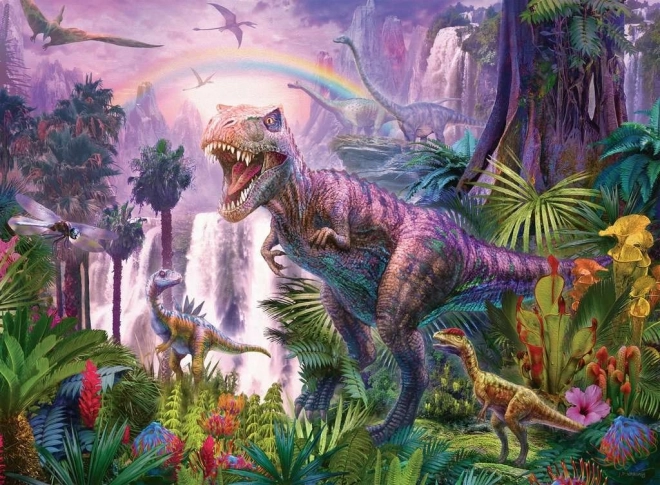 Dinosaurverden puslespil 200 brikker Ravensburger