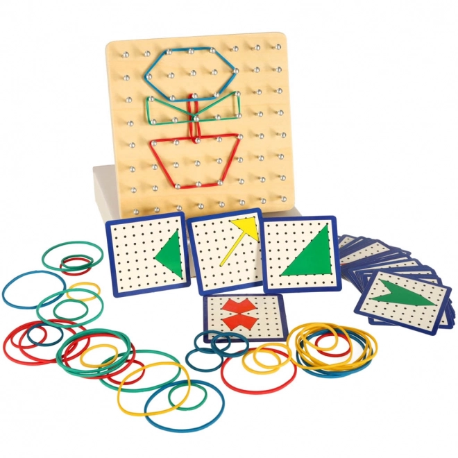 Træplade Geoboard