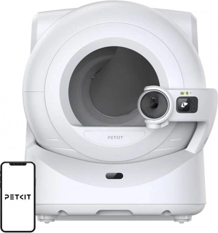 Intelligent selv-rensende kattebakke PETKIT Purobot Ultra med AI-kamera